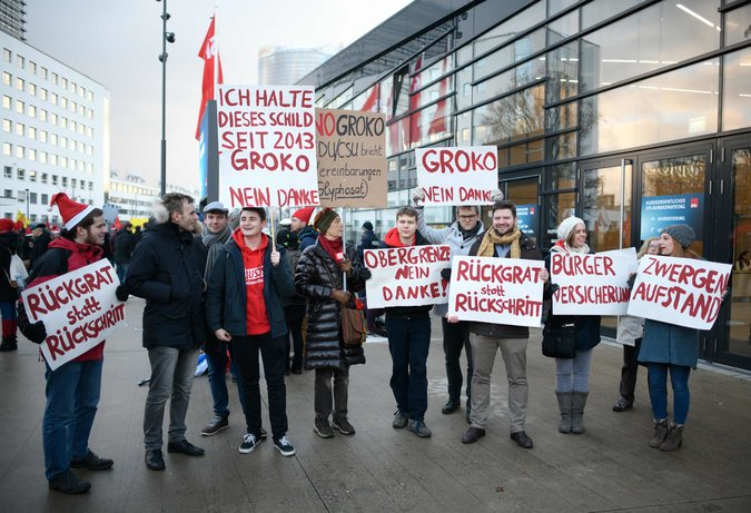 German SPD Navigates Youth Unrest In Coalition Agreement Talks German SPD Navigates Youth Unrest In Coalition Agreement Talks