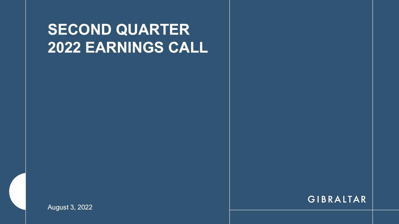 Gibraltar Industries (NASDAQ: ROCK) Stock: Earnings Preview And Analysis Gibraltar Industries (NASDAQ: ROCK) Stock: Earnings Preview And Analysis