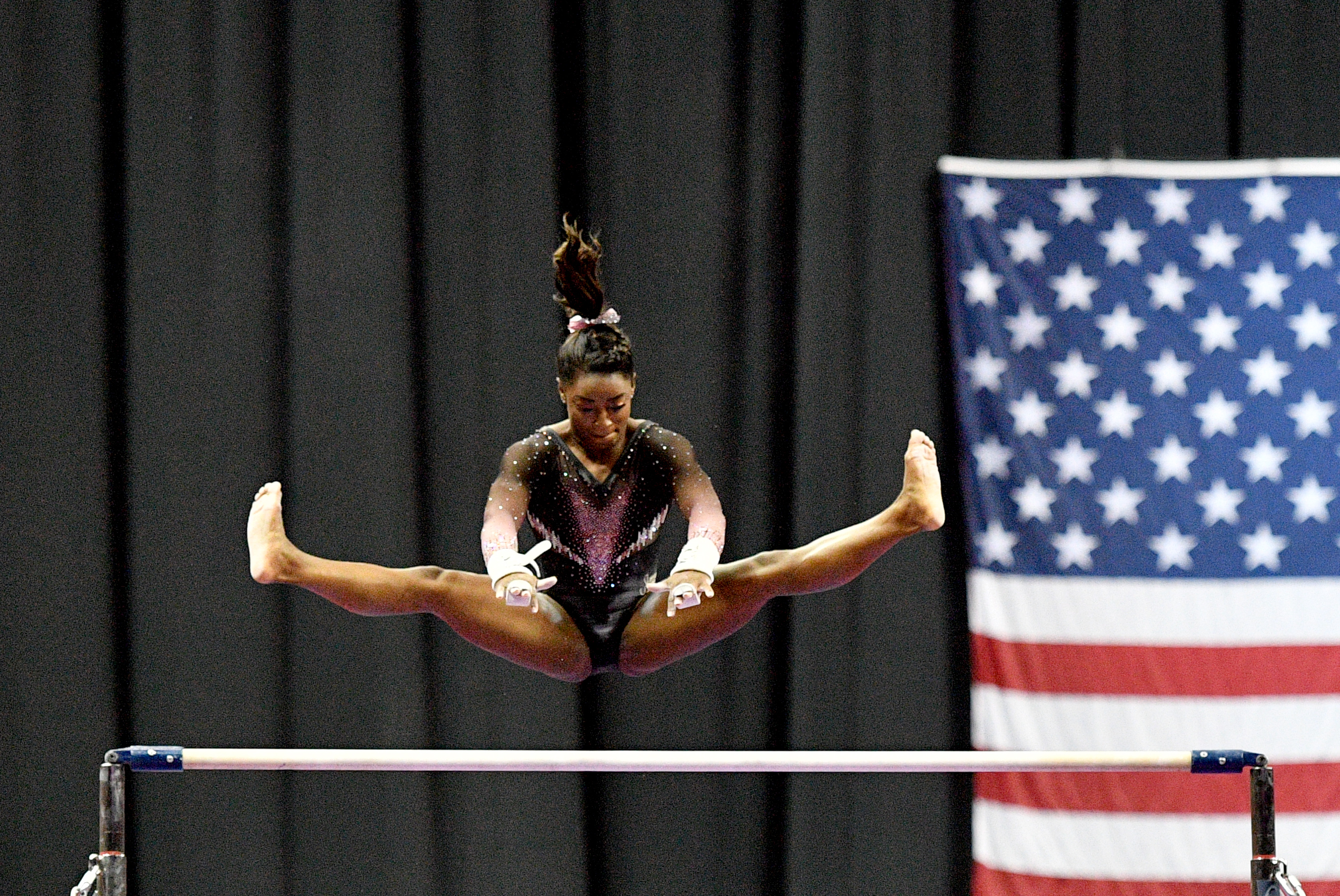 Gimnasta Emula Salto De Simone Biles; La Emotiva Reacción De La Campeona Gimnasta Emula Salto De Simone Biles; La Emotiva Reacción De La Campeona