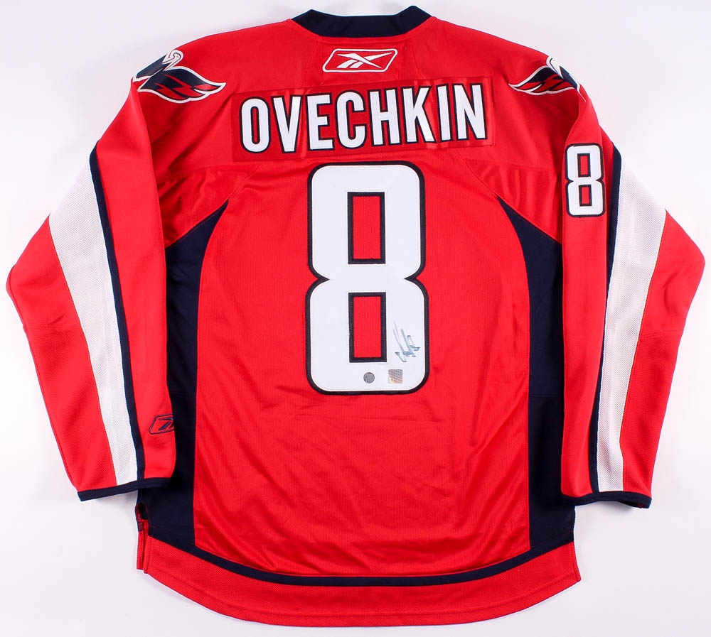 Goaltender's Wish: A Signed Ovechkin Jersey Goaltender's Wish: A Signed Ovechkin Jersey