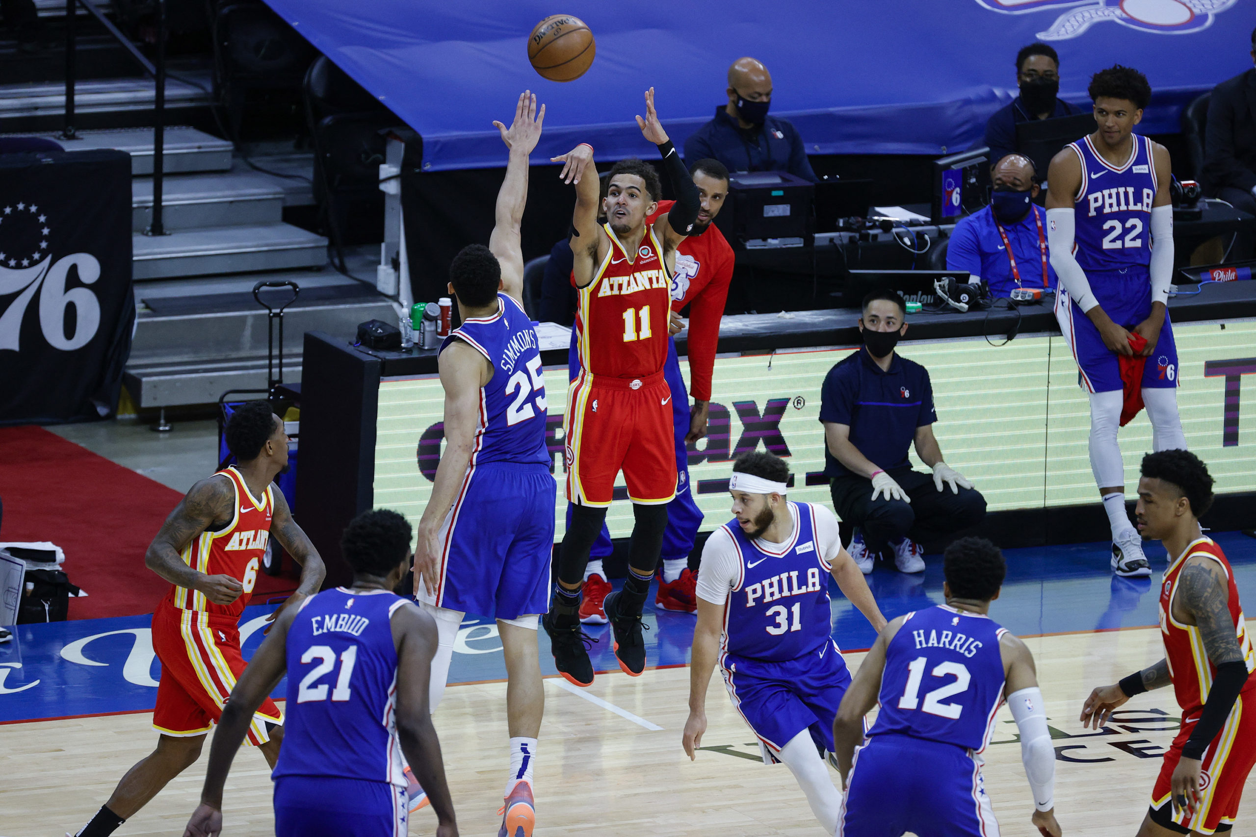 Hawks Defeat Sixers As Trae Young Makes NBA History Hawks Defeat Sixers As Trae Young Makes NBA History
