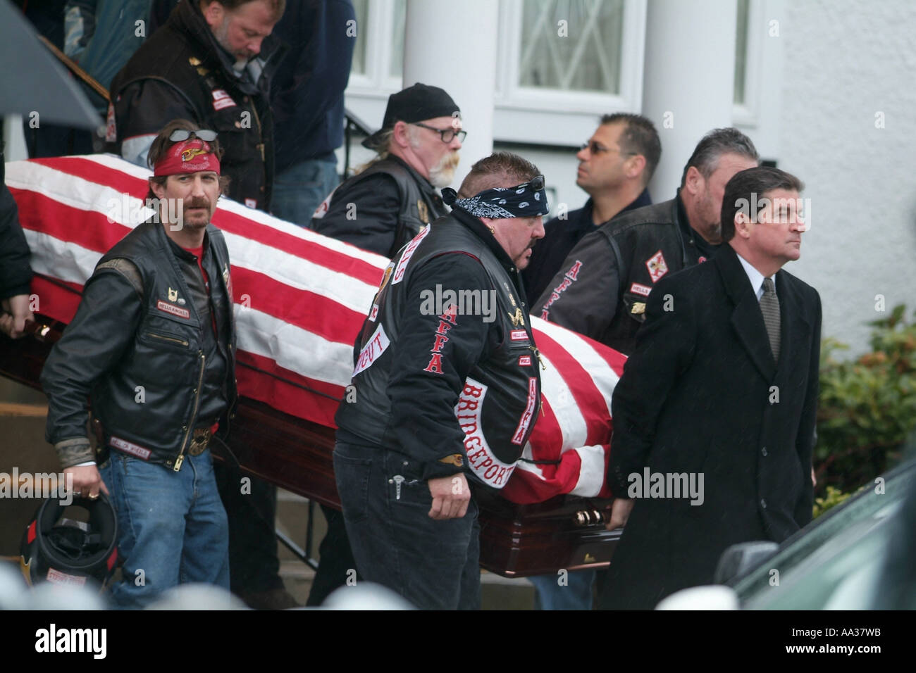 Hells Angels Member Craig McIlquham Remembered At Sunday Service