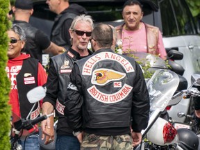 Hells Angels Pay Respects: South Shields Biker's Final Ride Hells Angels Pay Respects: South Shields Biker's Final Ride