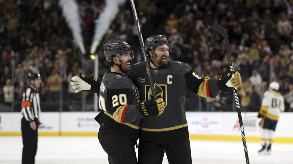 Hertl's Hat Trick Leads Golden Knights Past Red Wings Hertl's Hat Trick Leads Golden Knights Past Red Wings