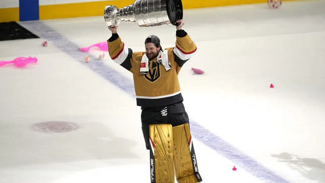 Hill's Stellar Performance: Golden Knights Win Against Blue Jackets Hill's Stellar Performance: Golden Knights Win Against Blue Jackets