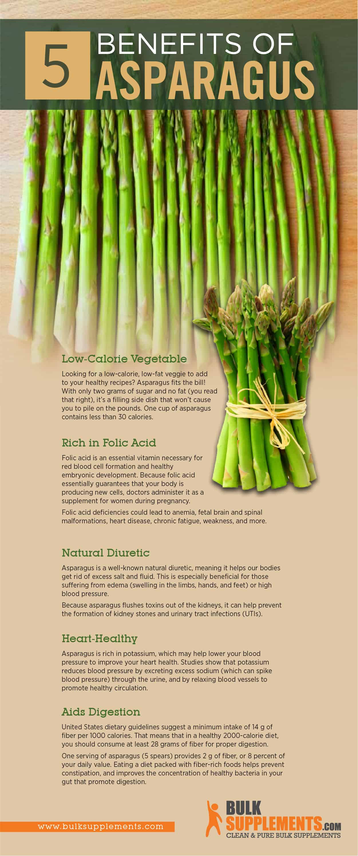 How Healthy Is Asparagus? Nutritional Benefits And Health Effects