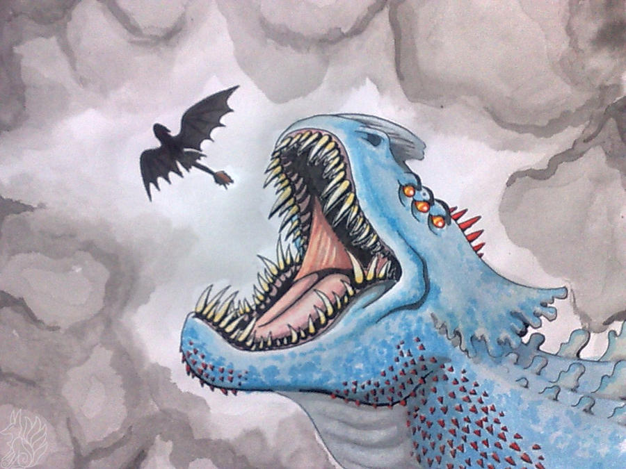 How To Train Your Dragon: Poster Shows Dramatic Size Comparison Of Toothless And Red Death How To Train Your Dragon: Poster Shows Dramatic Size Comparison Of Toothless And Red Death