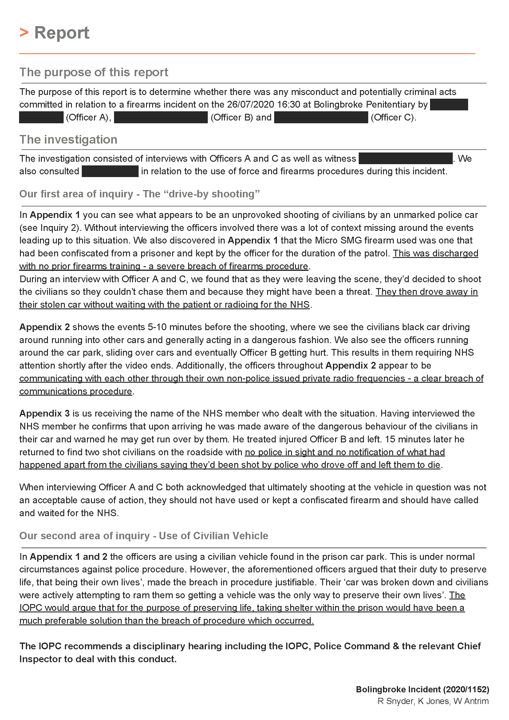 Independent Office For Police Conduct (IOPC) Files Ofcom Complaint On Chris Kaba Panorama Documentary Independent Office For Police Conduct (IOPC) Files Ofcom Complaint On Chris Kaba Panorama Documentary