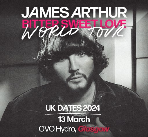 James Arthur UK Tour 2026:  Manchester And Other Cities