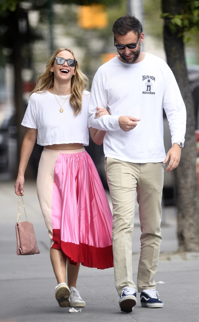 Jennifer Lawrence And Cooke Maroney Spotted Together After Second Baby Reports Jennifer Lawrence And Cooke Maroney Spotted Together After Second Baby Reports