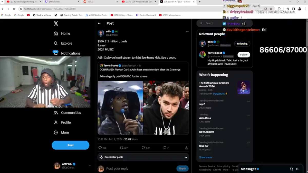 Kai Cenat Mistaken For Playboi Carti In Brazil: The Story Behind The Viral Videos Kai Cenat Mistaken For Playboi Carti In Brazil: The Story Behind The Viral Videos