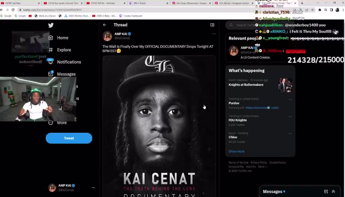Kai Cenat Remains Silent After Friend's Racist Jokes Spark Outrage Kai Cenat Remains Silent After Friend's Racist Jokes Spark Outrage
