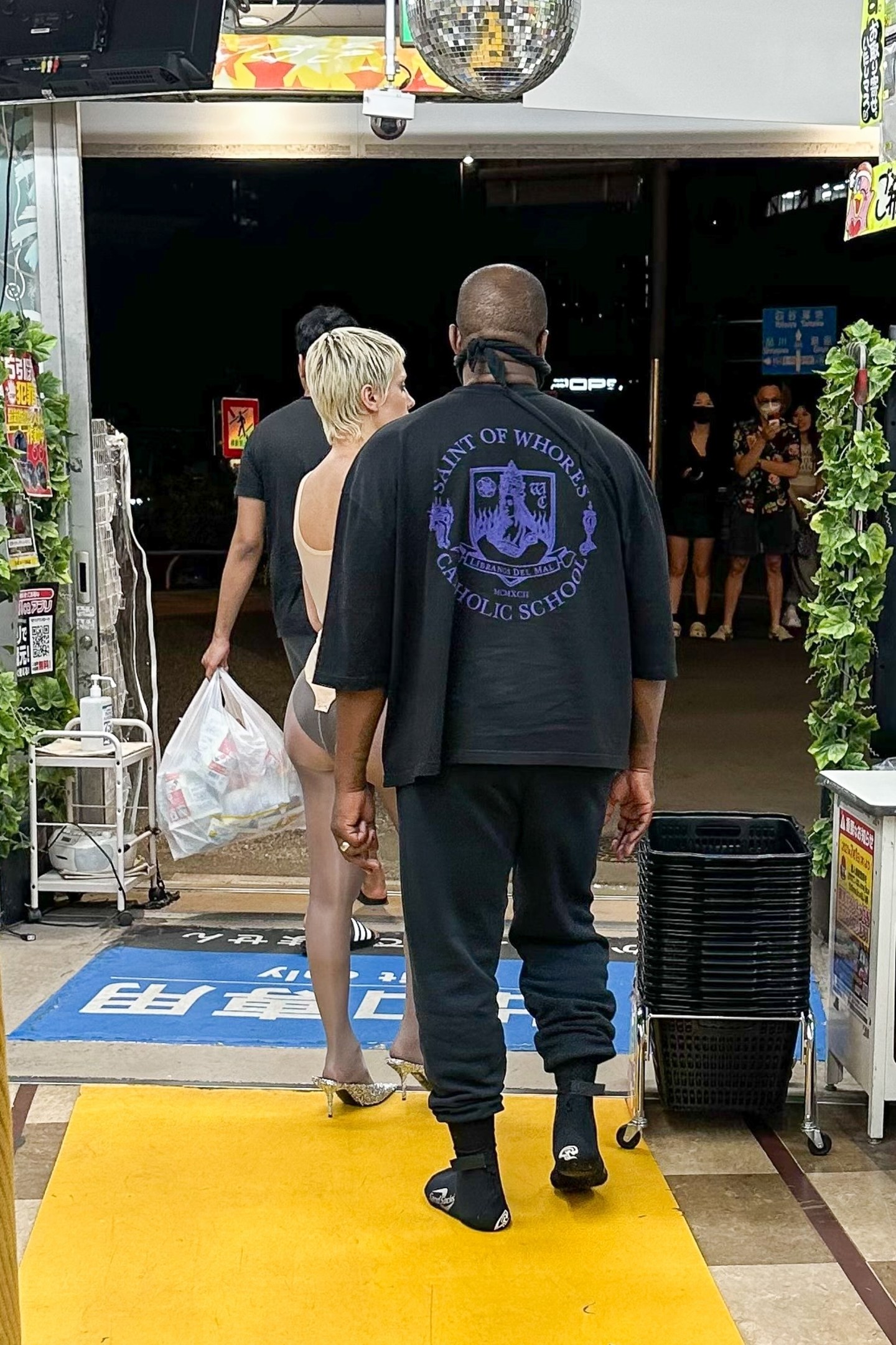 Kanye West's Wife, Bianca Censori, Rocks A Bra And Thong Roller Skating Ensemble Kanye West's Wife, Bianca Censori, Rocks A Bra And Thong Roller Skating Ensemble