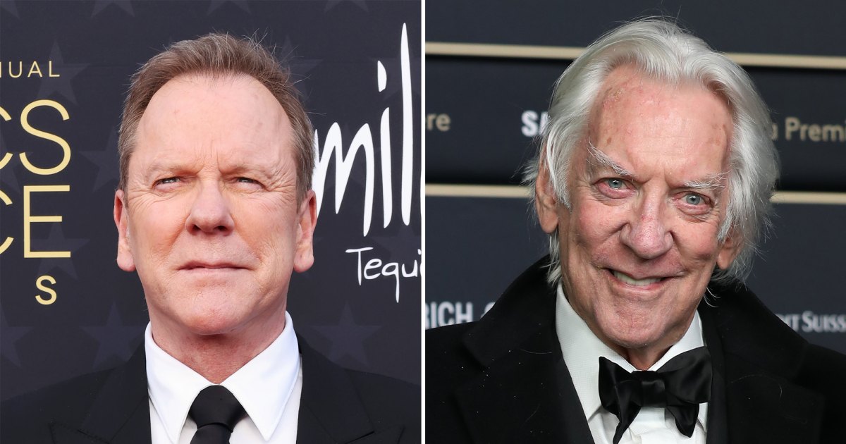 Kiefer Sutherland To Honor Father Donald Sutherland At Canadian Screen Awards Kiefer Sutherland To Honor Father Donald Sutherland At Canadian Screen Awards