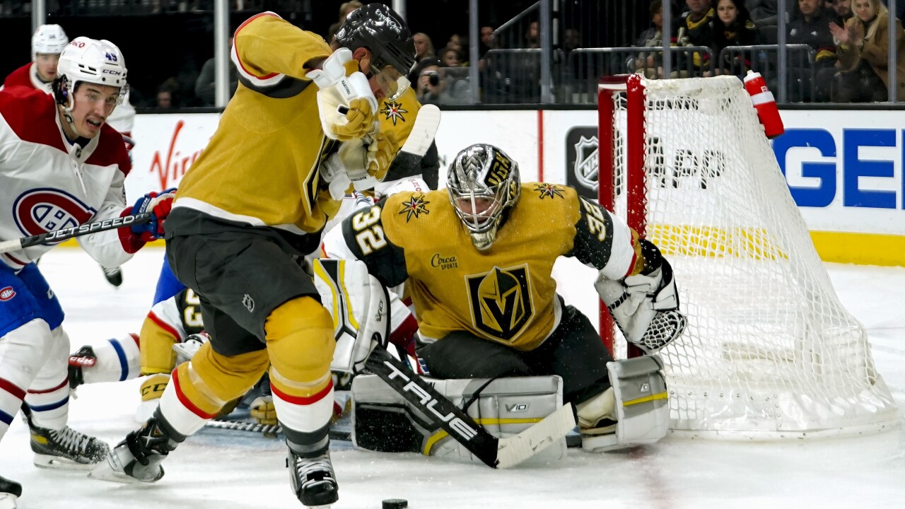 Knights Edge Wild In OT, Barbashev Scores Game-Winner Knights Edge Wild In OT, Barbashev Scores Game-Winner
