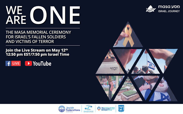 Largest English-Language Yom HaZikaron Ceremony Hosted By Masa Israel