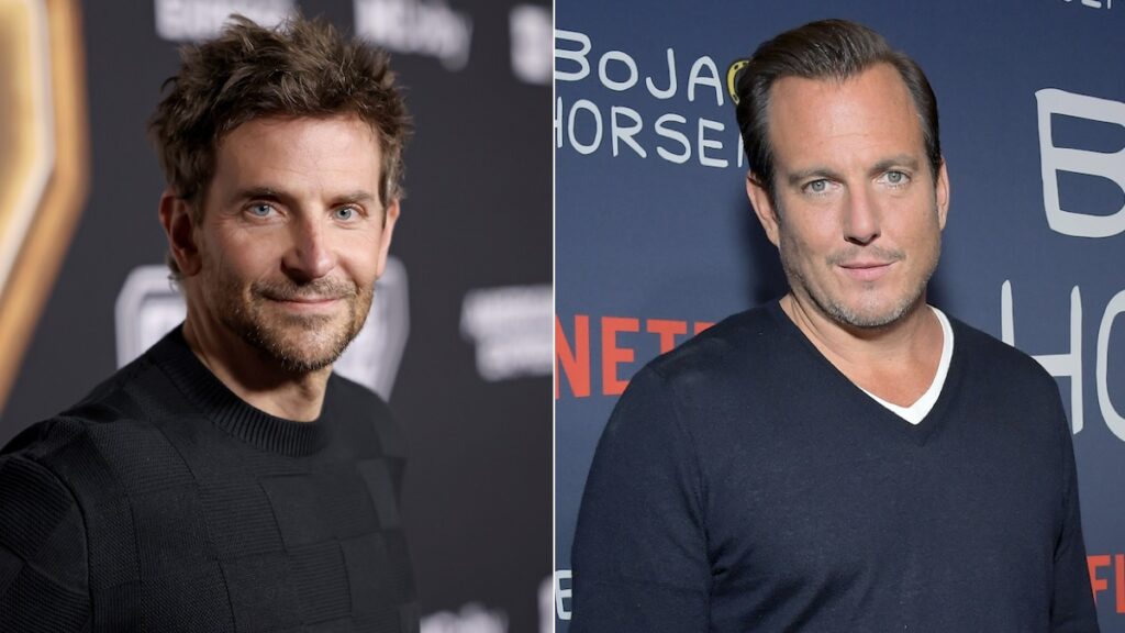 Late Night Filming: Bradley Cooper Directs Will Arnett In New York For Late Night Filming: Bradley Cooper Directs Will Arnett In New York For
