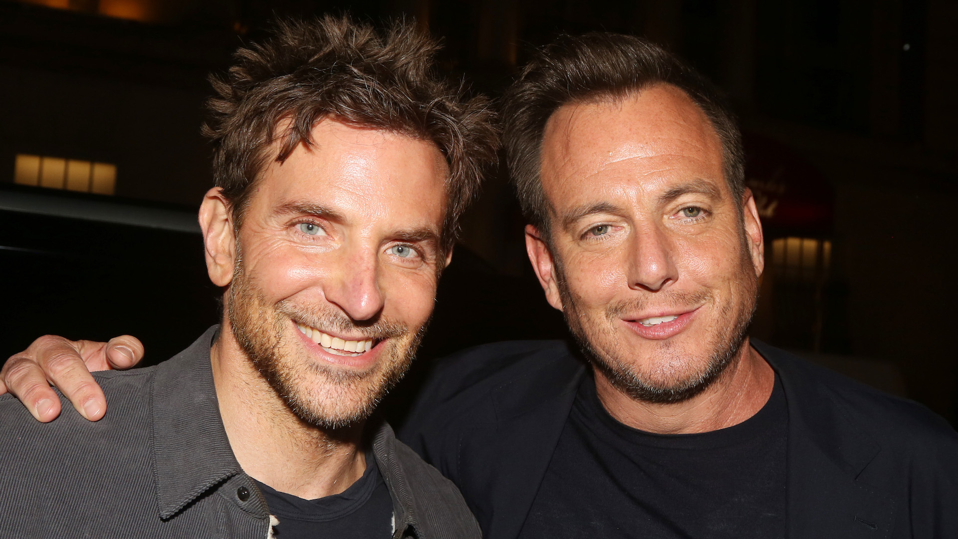 Late Night Filming: Bradley Cooper Directs Will Arnett In NYC For Late Night Filming: Bradley Cooper Directs Will Arnett In NYC For