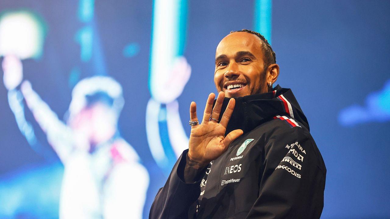 Lewis Hamilton's Gesture To Former Teammate In New Testing Footage Lewis Hamilton's Gesture To Former Teammate In New Testing Footage