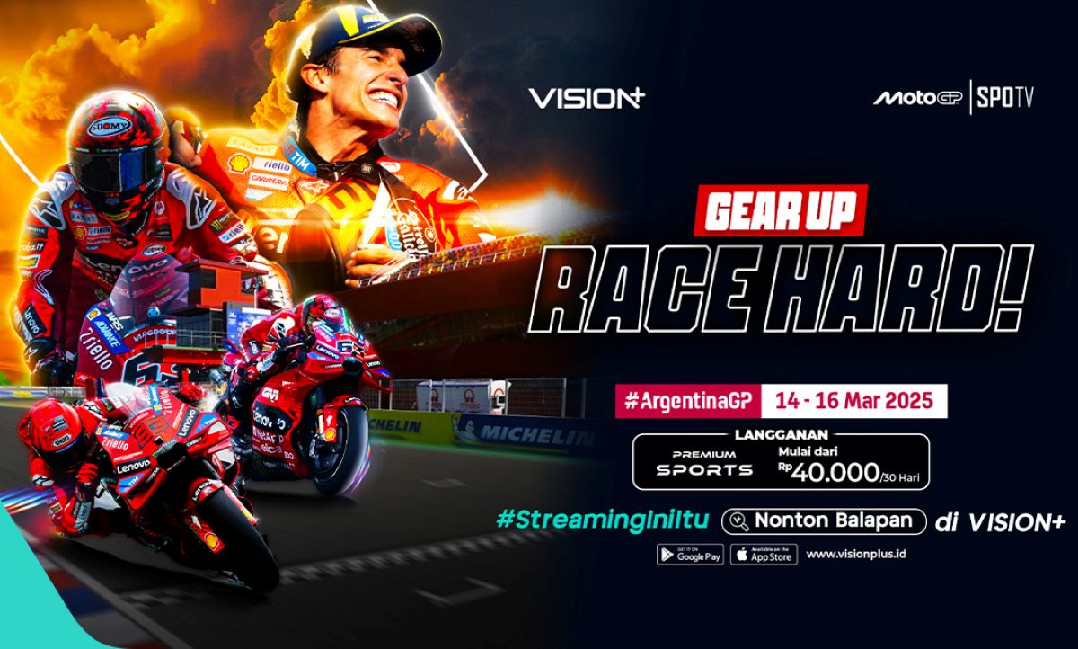 Live Streaming MotoGP Argentina 2025: Jadwal Tayang & Link Nonton Balapan Dini Hari