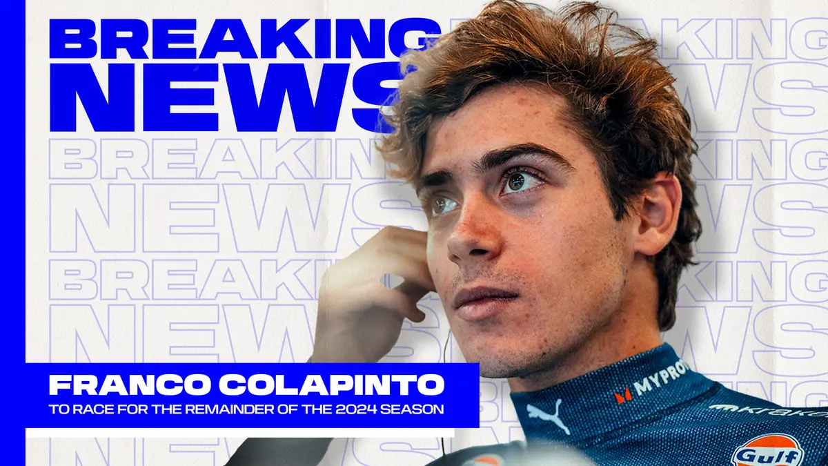Live TV Gaffe: F1 Sponsor Leaks News About Franco Colapinto's Career Live TV Gaffe: F1 Sponsor Leaks News About Franco Colapinto's Career