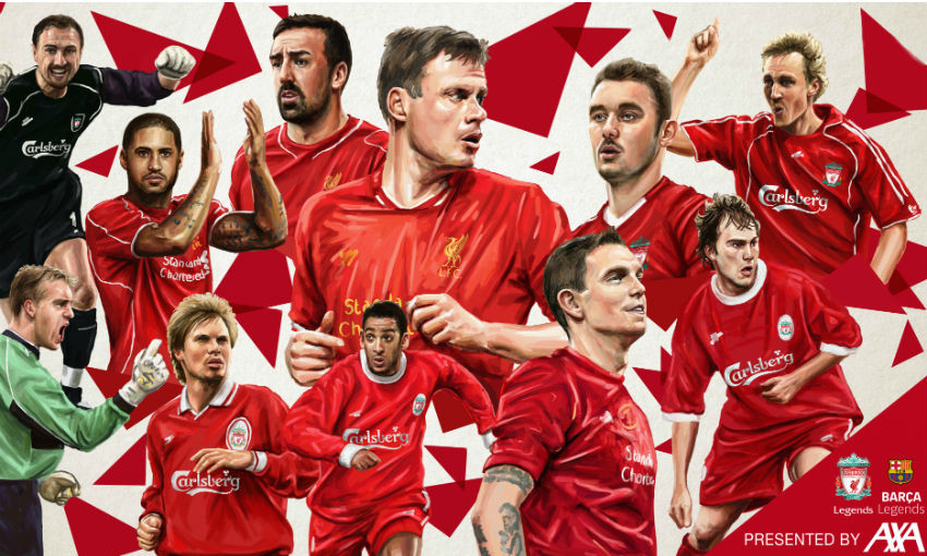 Liverpool FC Legends: Anfield Charity Match Squad Announced Liverpool FC Legends: Anfield Charity Match Squad Announced