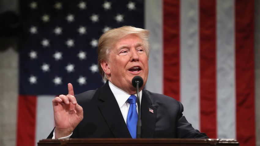 Local Community Demonstrates Against Trump's State Of The Union Address Local Community Demonstrates Against Trump's State Of The Union Address