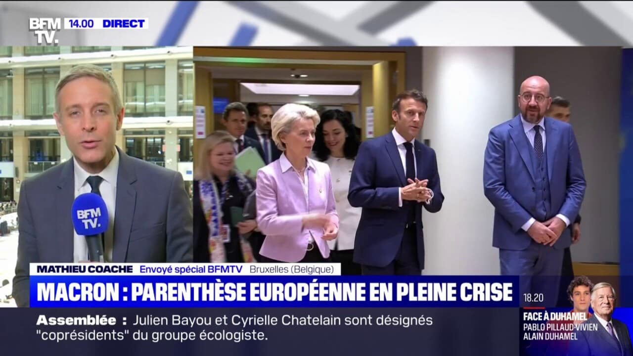 Macron Défend Un Patriotisme Économique Et Européen Pour L'Intelligence Artificielle Macron Défend Un Patriotisme Économique Et Européen Pour L'Intelligence Artificielle