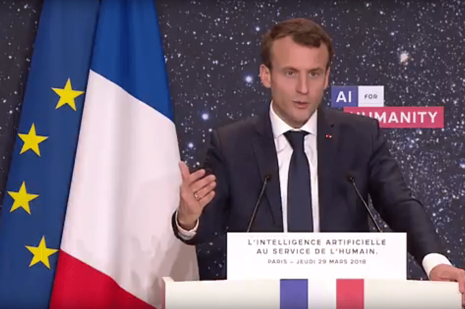 Macron Défend Un Patriotisme Économique Européen Face Aux Défis De L'Intelligence Artificielle Macron Défend Un Patriotisme Économique Européen Face Aux Défis De L'Intelligence Artificielle