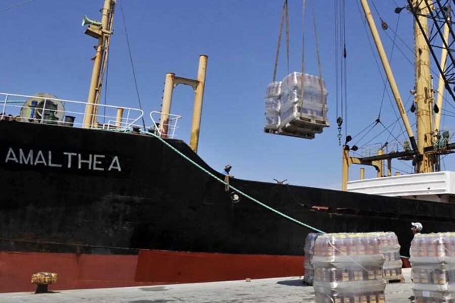 Malta Coast Drone Attack: Aid Ship Bound For Gaza In Emergency Malta Coast Drone Attack: Aid Ship Bound For Gaza In Emergency