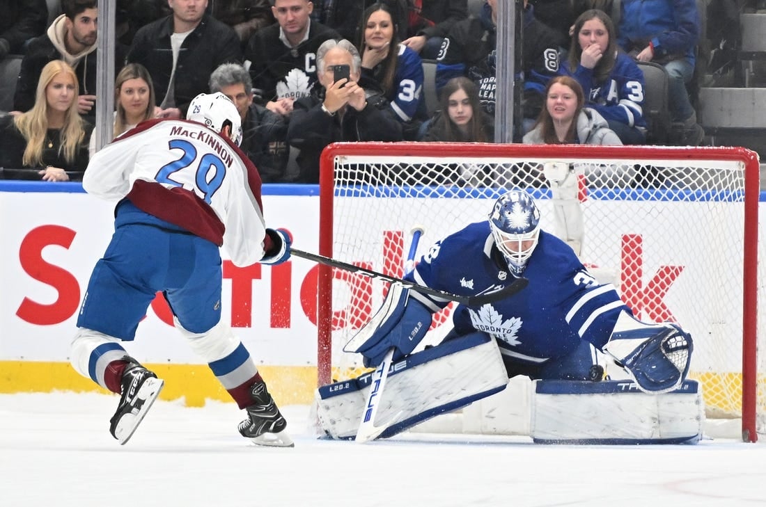 Maple Leafs Defeat Avalanche 2-1 In Tight Contest Maple Leafs Defeat Avalanche 2-1 In Tight Contest