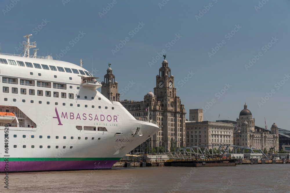 Massive €360m Cruise Ship Arrives In Liverpool Massive €360m Cruise Ship Arrives In Liverpool