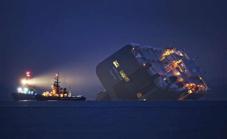 Massive Ship Runs Aground: Unexpected Landing On Man's Lawn (CNN) Massive Ship Runs Aground: Unexpected Landing On Man's Lawn (CNN)