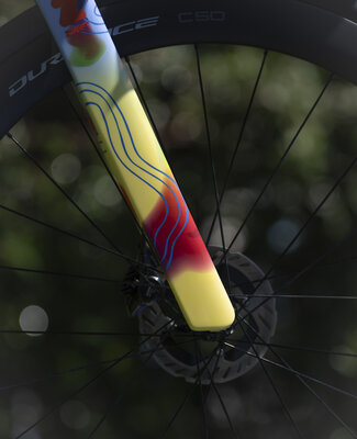 Mathieu Van Der Poel's Custom Canyon Aeroad: Tirreno-Adriatico Race Bike Mathieu Van Der Poel's Custom Canyon Aeroad: Tirreno-Adriatico Race Bike