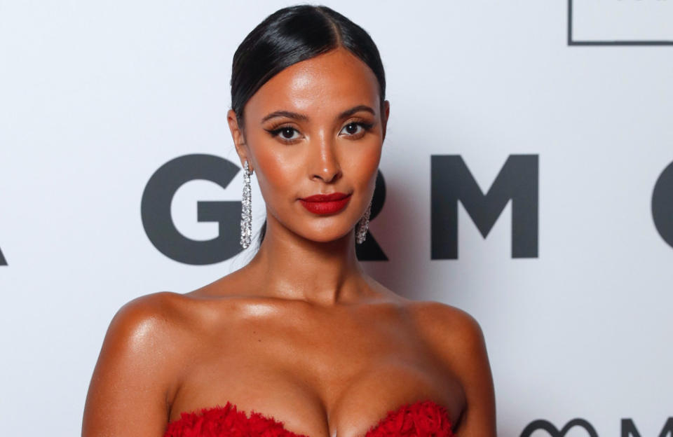 Maya Jama's Fresh Face: Face Mask Routine During A Work Taxi Ride Maya Jama's Fresh Face: Face Mask Routine During A Work Taxi Ride