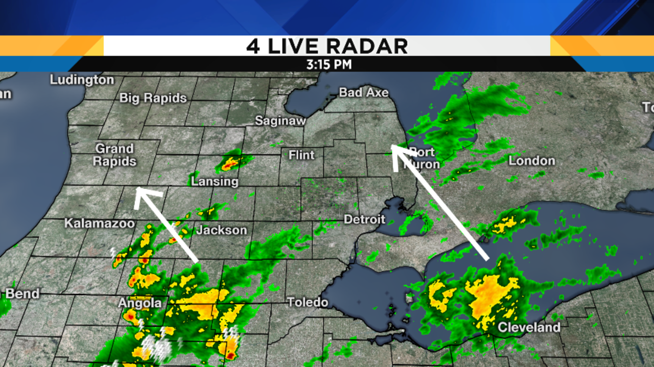 Metro Detroit Weather: Sunny Skies After A Cool Monday Metro Detroit Weather: Sunny Skies After A Cool Monday