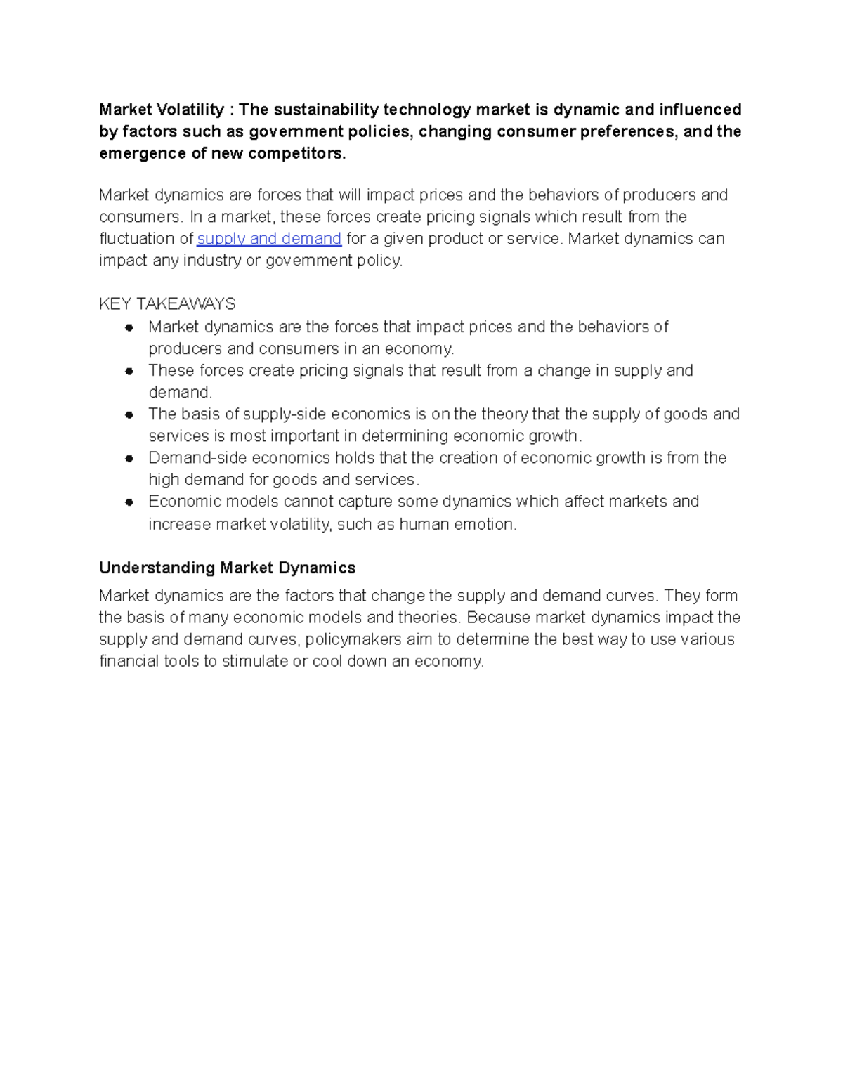 Microsoft's Stability In A Volatile Software Market Microsoft's Stability In A Volatile Software Market