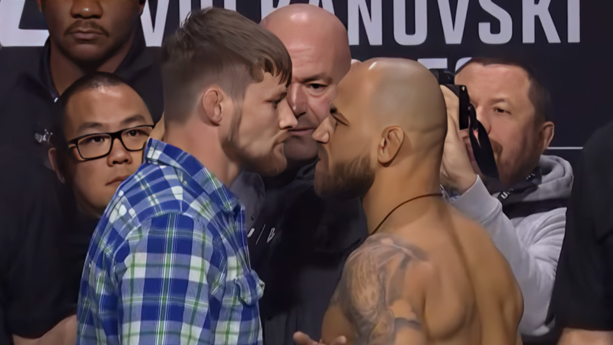 Mitchell Vs. Silva: Heated Exchange At UFC 314 Press Conference Sparks Controversy Mitchell Vs. Silva: Heated Exchange At UFC 314 Press Conference Sparks Controversy