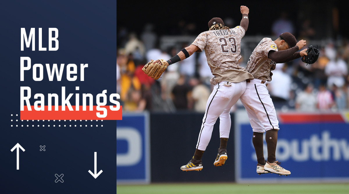 MLB Power Rankings: Padres Slide Down After Recent Performance MLB Power Rankings: Padres Slide Down After Recent Performance