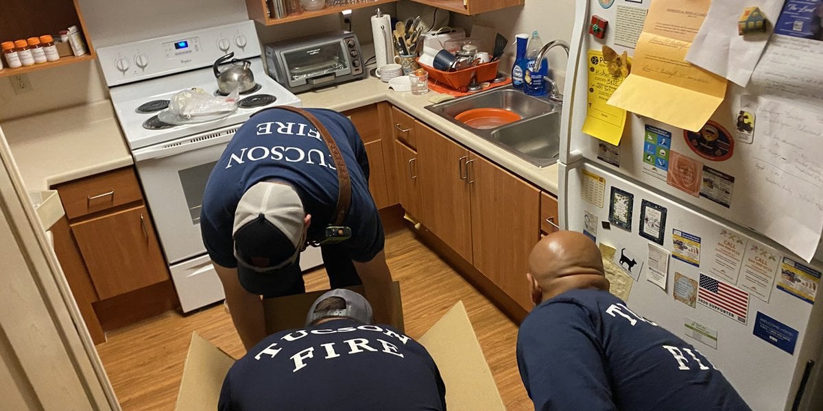 Near-Tragedy Averted: Tucson Firefighters And A Collapsing Roof