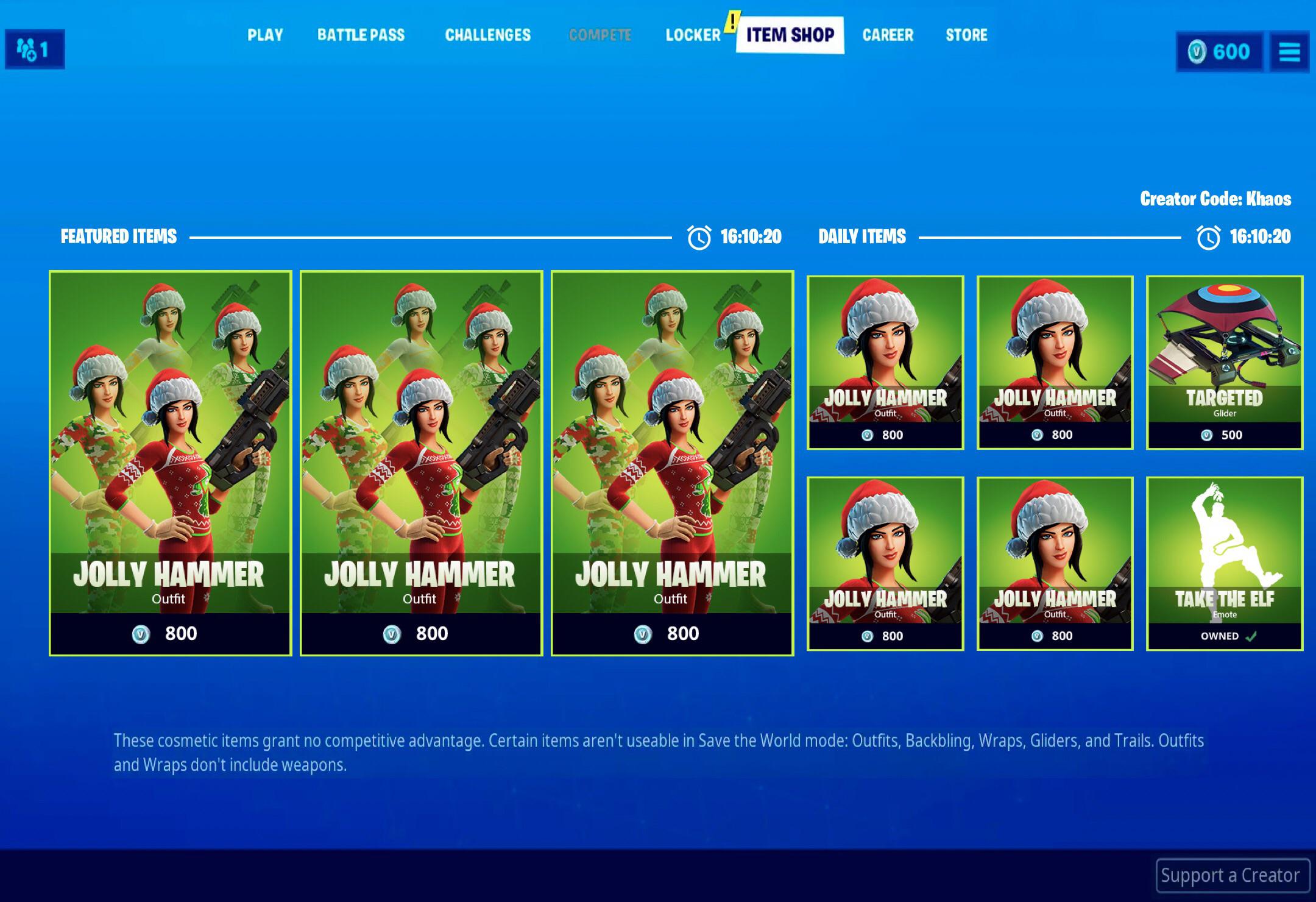 Negative Reaction To Fortnite's Recent Item Shop Update Negative Reaction To Fortnite's Recent Item Shop Update