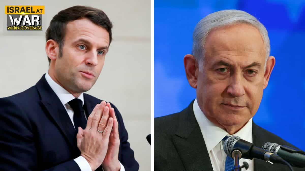 Netanyahu Critique Vivement La Position D'Emmanuel Macron Sur L'État Palestinien Netanyahu Critique Vivement La Position D'Emmanuel Macron Sur L'État Palestinien