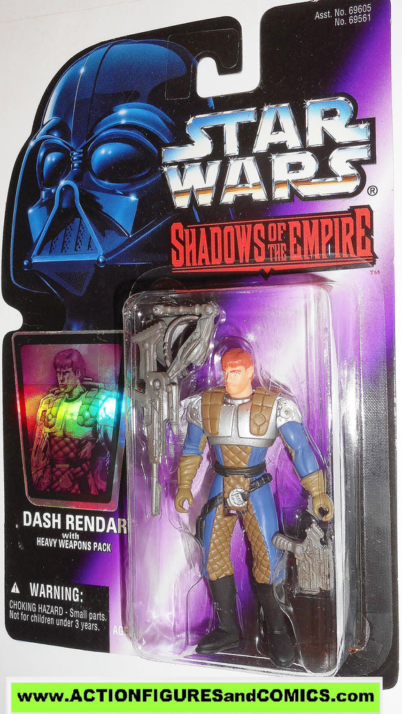 New Hasbro Star Wars Action Figure: Dash Rendar From Shadow Of The Empire New Hasbro Star Wars Action Figure: Dash Rendar From Shadow Of The Empire