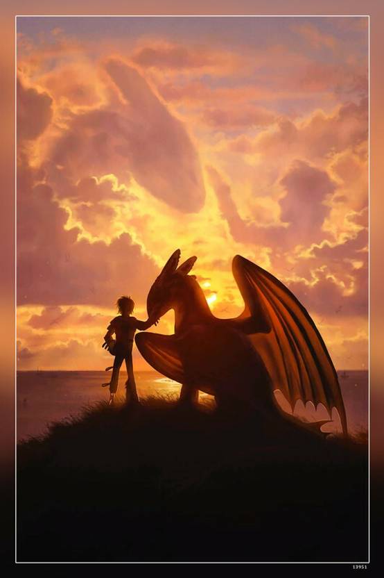 New How To Train Your Dragon Poster Shows Toothless And Red Death Size Difference New How To Train Your Dragon Poster Shows Toothless And Red Death Size Difference