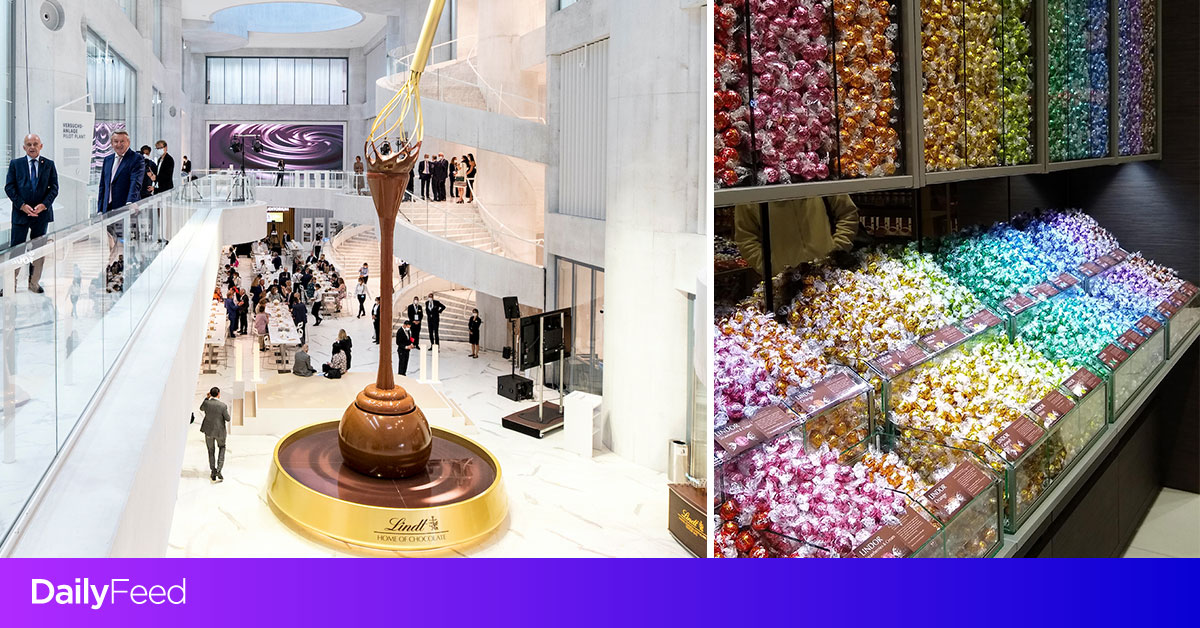 New Lindt Chocolate Shop Opens In Central London: A Chocolate Lover's Dream New Lindt Chocolate Shop Opens In Central London: A Chocolate Lover's Dream