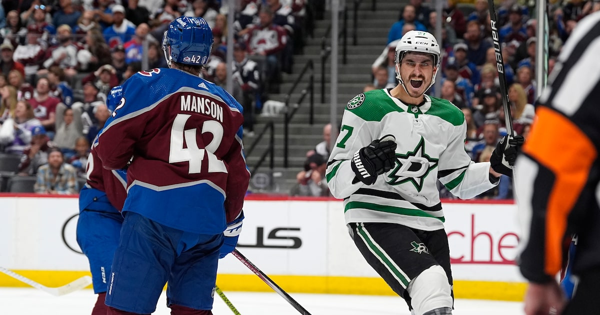 NHL Playoffs: Johnston's Blazing-Fast Goal Leads Stars To Dominant Win Over Avalanche NHL Playoffs: Johnston's Blazing-Fast Goal Leads Stars To Dominant Win Over Avalanche