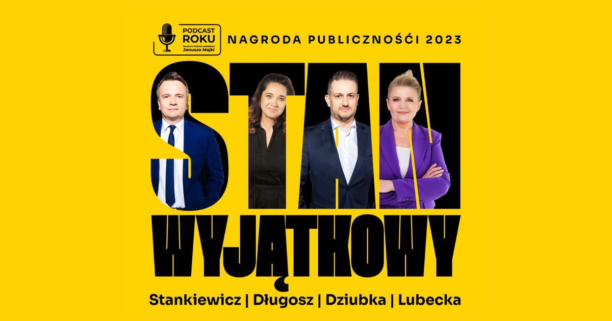 Nowy Podcast Onetu I Newsweeka: Stan Wyjątkowy – Co Tydzień Dwa Odcinki Nowy Podcast Onetu I Newsweeka: Stan Wyjątkowy – Co Tydzień Dwa Odcinki