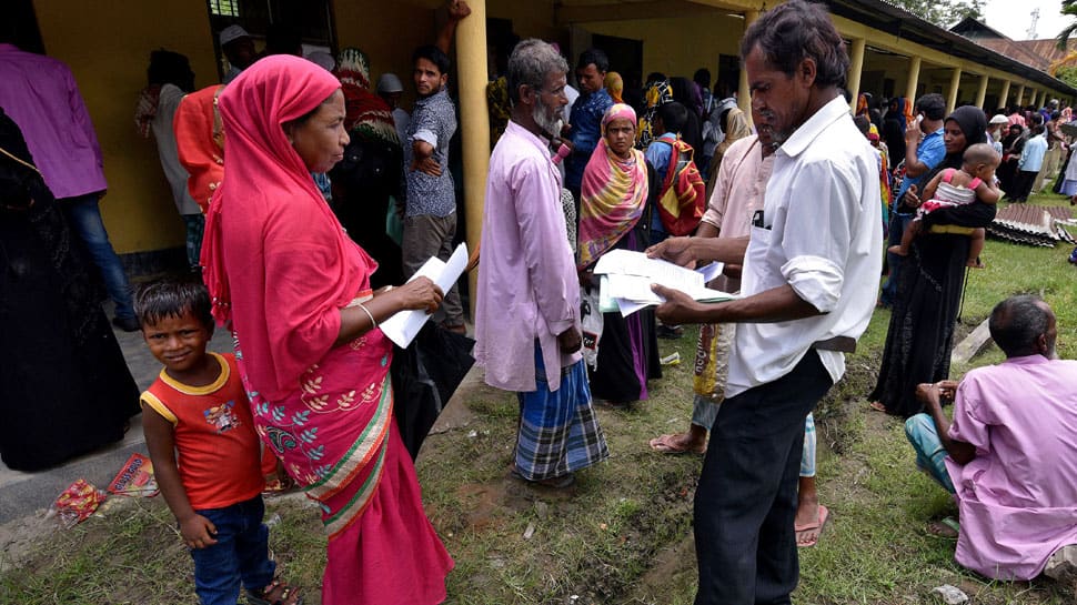 NRC Update: Assam CM Targets Aadhaar Cardholders Not Included NRC Update: Assam CM Targets Aadhaar Cardholders Not Included
