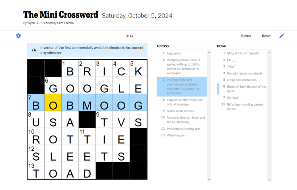 NYT Mini Crossword - Answers And Solutions For April 8, 2025 (Tuesday) NYT Mini Crossword - Answers And Solutions For April 8, 2025 (Tuesday)