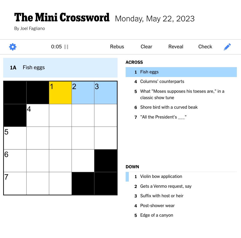 NYT Mini Crossword Answers Today, March 13, 2025: Hints & Clues NYT Mini Crossword Answers Today, March 13, 2025: Hints & Clues